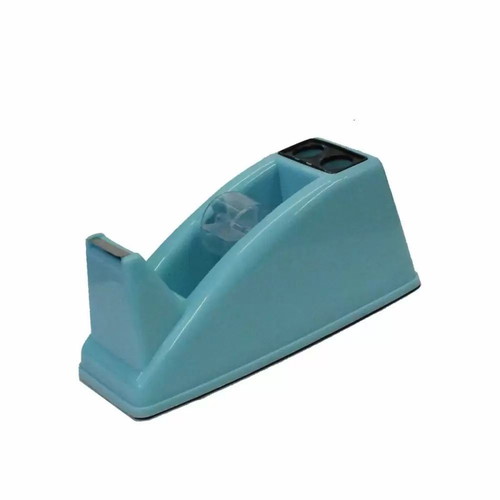 Tape dispenser 13x5cm blue new
