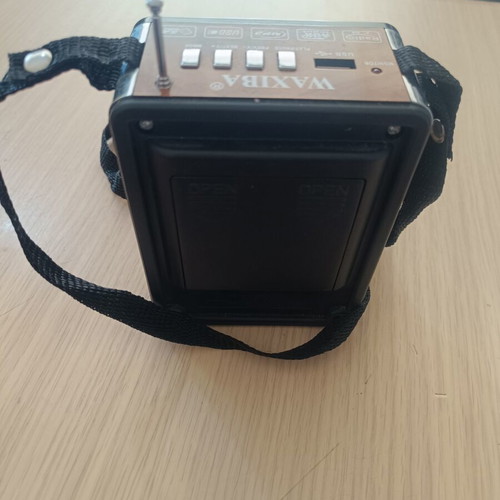 Waxiba XB-18URT portable radio and MP3 player used