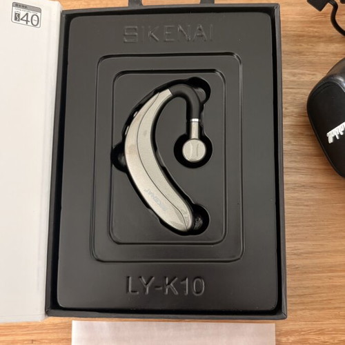Sikenai LY-K10 Single-Ear Wireless Headset brand new and Marshall Over-Ear Headphones used for parts