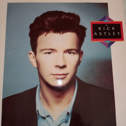 Rick Astley Hold Me In Your Arms vinyl like new, pop