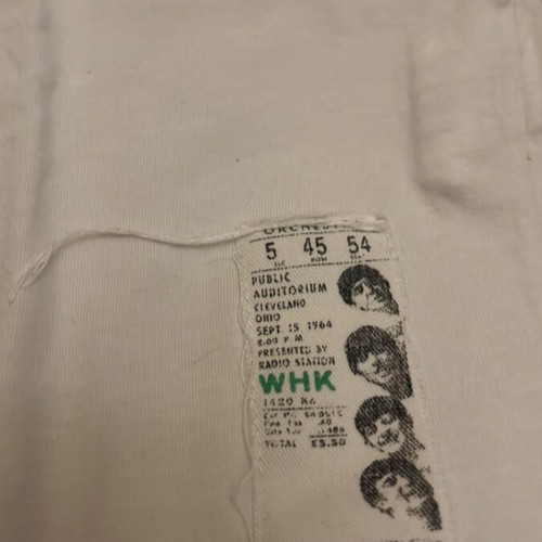 Tshirt Pull & Bear The Beatles used, white, size XS