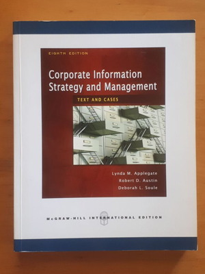 Corporate Information Strategy and Management 8th Edition σε άριστη κατάσταση