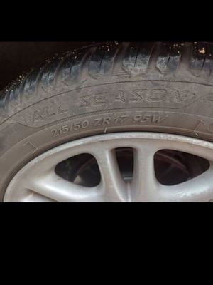 All Season Tires 215/50 R17, like new, set of two