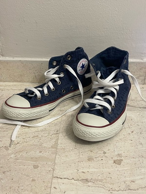 Converse All Star Hi-Top dark blue size 36.5 like new