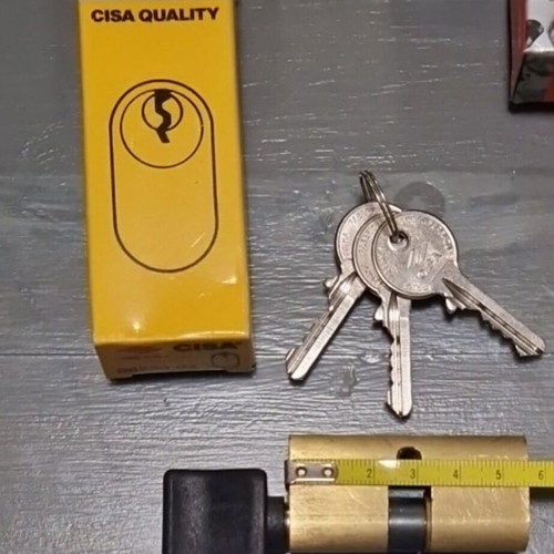 CISA Oval Cylinder Italy new with knob 56mm