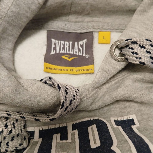 Everlast hoodie gray size L like new