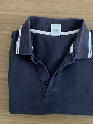 Fruit of the Loom men's short-sleeve shirt used, blue, size L