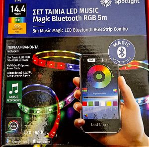 Ταινία LED Music responsive Bluetooth RGB