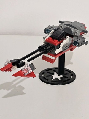 Lego Star Wars Empire Bike like new with base