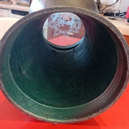 Egyptian darbuka like new, aluminum for durability and sound