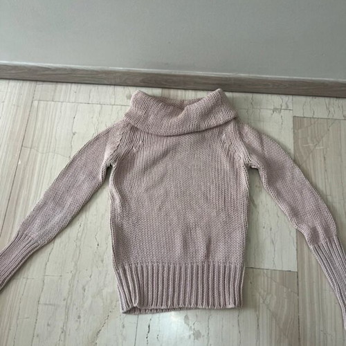 Zara knitted sweater pink like new, size M