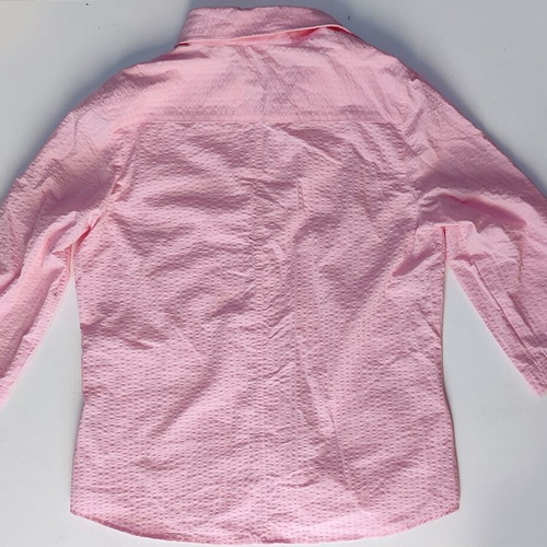 Eterna Pink Piqué Shirt like new, size M, 100% cotton