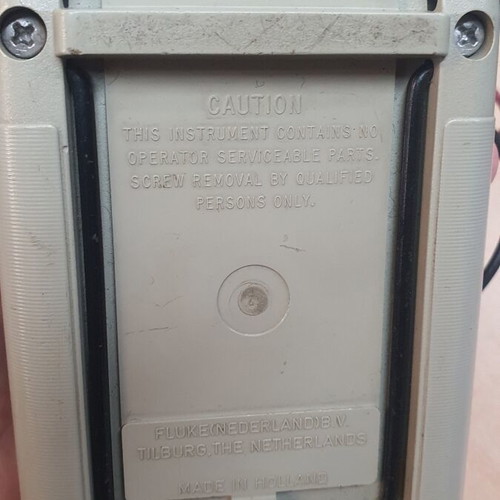 Fluke 8020A digital multimeter used with case