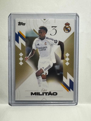 2025-26 Topps Real Madrid Los Blancos Eder Militao #7 card new