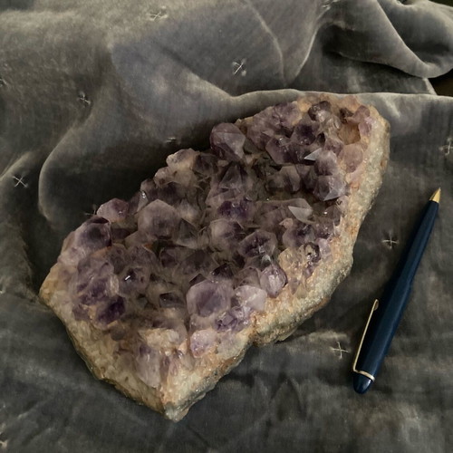 Brazilian Amethyst new stone with spiritual protection and chakra alignment