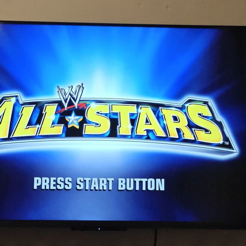 Wrestlemania All Stars PS3 game, authentic with printed cover
