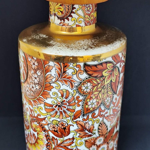 Vintage Royal Ceramics L.C.A. Decanter like new, mid-century modern