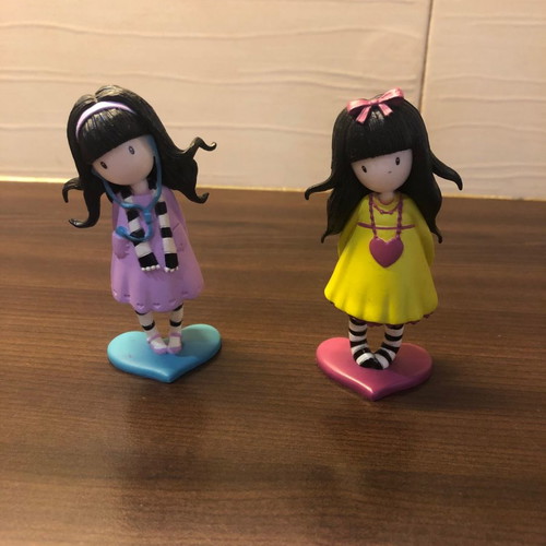 Santoro Gorjuss figures large 9cm like new, set of 2