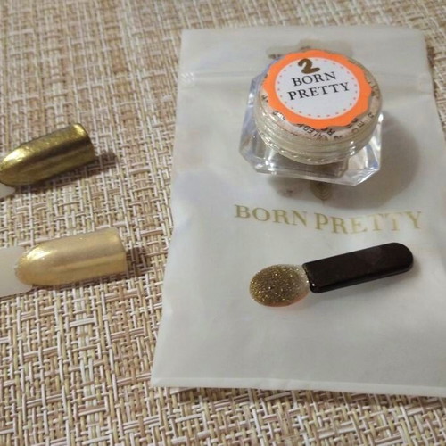Born Pretty No - 2 Mirror Effect Nail Powder for Manicure and Pedicure New