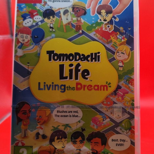 Tomodachi Life: Living the Dream Nintendo Switch game, factory sealed