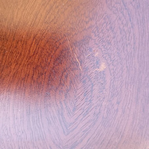 Wooden side table like new, diameter 55cm, height 60cm