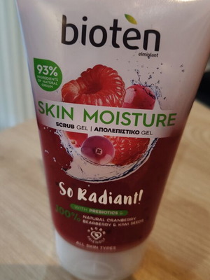 Bioten Skin Moisture Scrub Gel with Bearberry and Kiwi Seeds