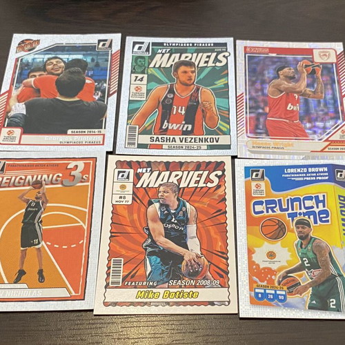 Euroleague Donruss-Contenders pack of 100 cards new