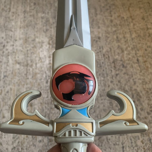 Thundercats Sword of Omens used from personal collection