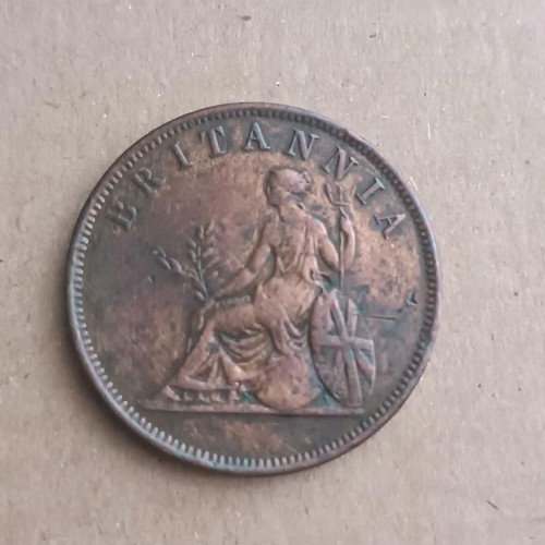 Obolos 1819 Ionian State used in very good condition