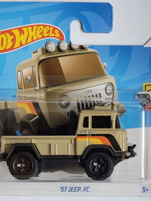 Hot Wheels 57 Jeep FC καινούργιο