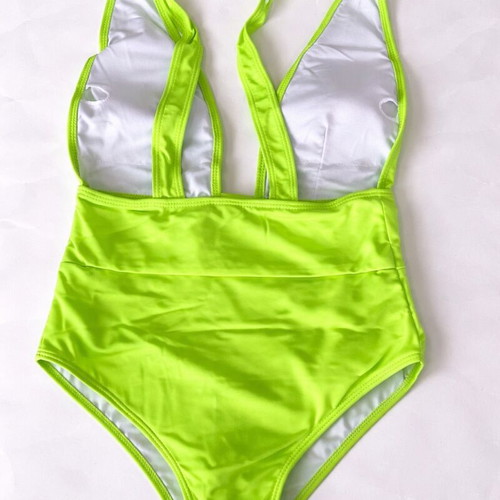 Swimsuit size S new, green