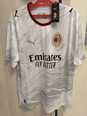 AC Milan φανέλα εκτός έδρας 2026/2027 μεγάλο μέγεθος καινούργιο επίσημο αντίγραφο