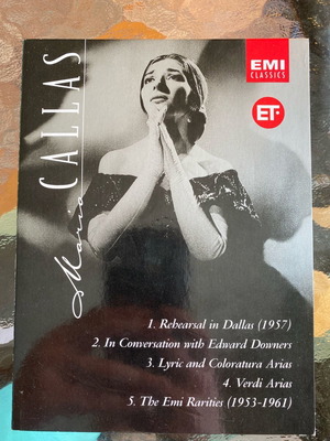 Maria Callas 5 CD used EMI Classics, classical music