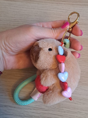 Μπρελόκ Capybara σαν καινούριο, Zara
