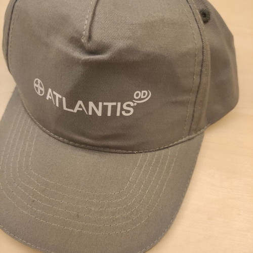 Advertising hat new for agricultural work, gray, size L