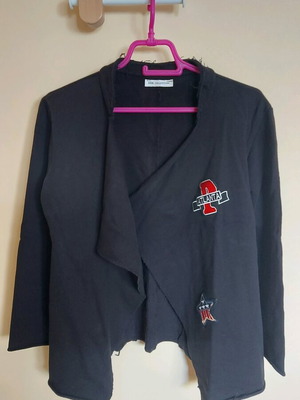 Jacket New Collection black with patches like new