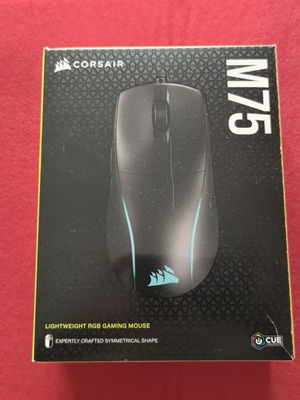 M75 Corsair Gaming wired mouse new with 26k DPI sensor