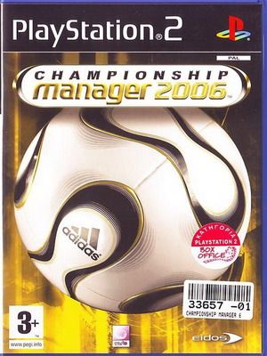Championship Manager 6 used for PlayStation 2 without manual