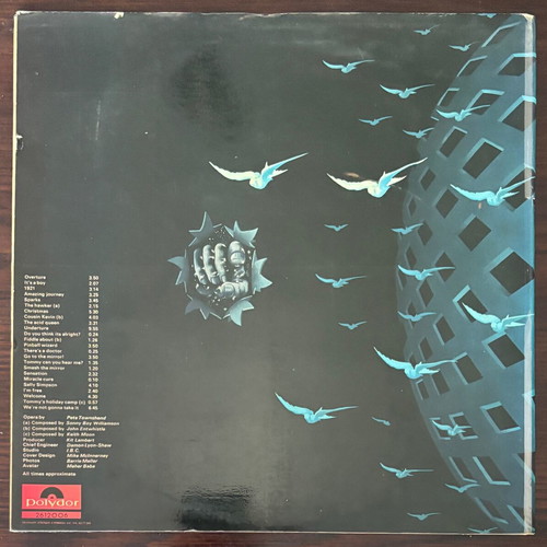 Tommy double vinyl LP like new, rock by The Who