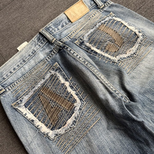 Armani Jeans Y2K women's jeans like new, size S, blue