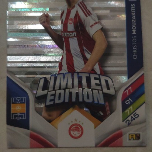 Panini 2026 Mouzakitis Limited Edition Card new condition