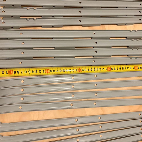 IKEA Metal Drawer Slides Set of 12 with Screws like new