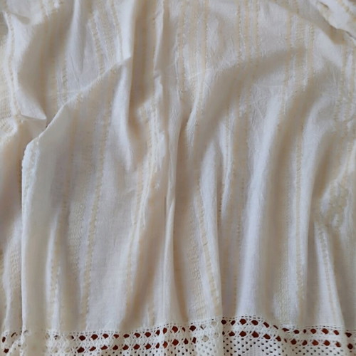 Handwoven wool sheet like new 180x155 cm