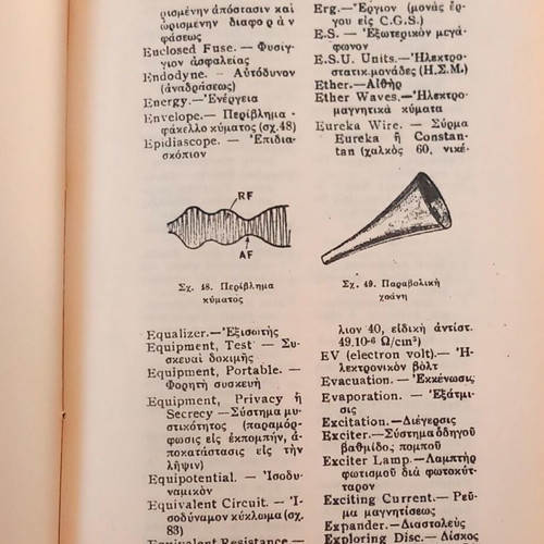 English-Greek Dictionary of Radio-Electrical Terms like new