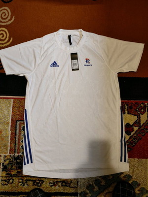 Μπλούζα Εθνικής Γαλλίας Ποδοσφαίρου Adidas Παγκόσμιο Κύπελλο 2018 Size L καινούργια
