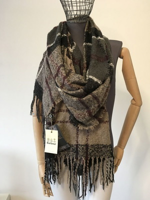 Barbour scarf new, colorful, unisex