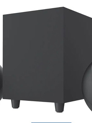 Creative Pebble Plus computer speakers with subwoofer, black