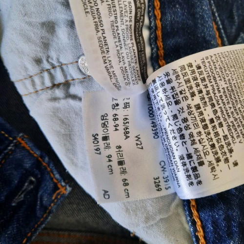 Levi's 501 Bermuda shorts dark blue like new, W27