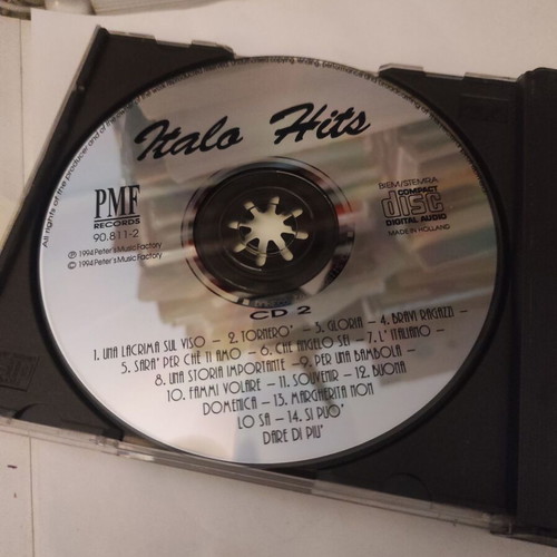 Italo Hits double CD collection like new, electronic genre