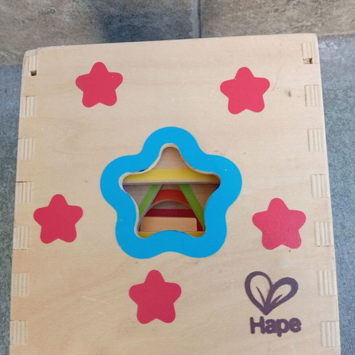 Wooden Toy Hape The Pyramid of Joy used